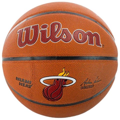 Piłka Wilson Team Alliance Miami Heat Ball WTB3100XBMIA Piłka Wilson Team Alliance Miami Heat Ball WTB3100XBMIA
