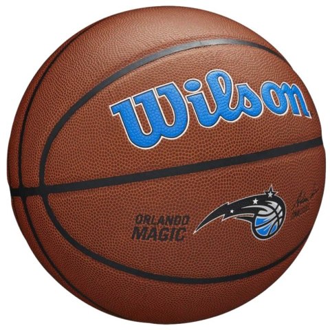 Piłka do koszykówki Wilson Team Alliance Orlando Magic Ball WTB3100XBORL Piłka do koszykówki Wilson Team Alliance Orlando Magic Ball WTB3100XBORL