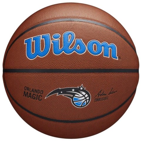 Piłka do koszykówki Wilson Team Alliance Orlando Magic Ball WTB3100XBORL Piłka do koszykówki Wilson Team Alliance Orlando Magic Ball WTB3100XBORL