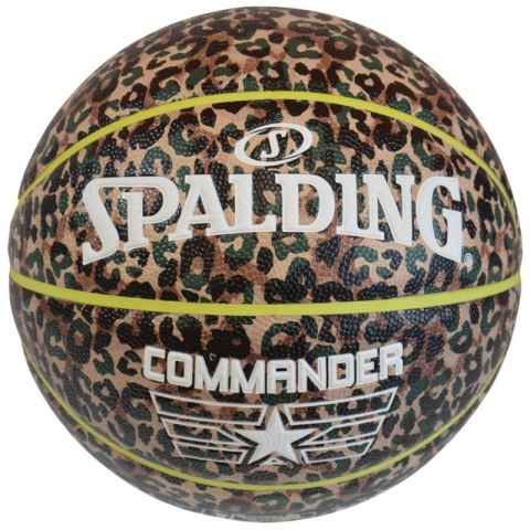 Piłka do koszykówki Spalding Commander In/Out Ball 76936Z Piłka do koszykówki Spalding Commander In/Out Ball 76936Z