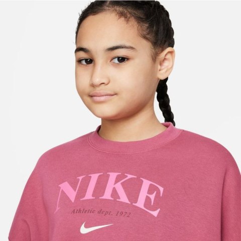 Bluza Nike Sportswear Trend Flc Crew Jr DV2563 633 Bluza Nike Sportswear Trend Flc Crew Jr DV2563 633