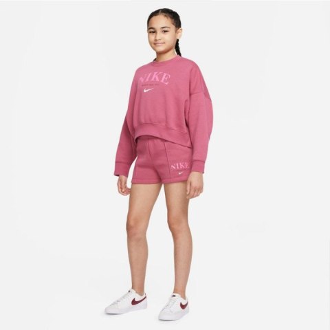 Bluza Nike Sportswear Trend Flc Crew Jr DV2563 633 Bluza Nike Sportswear Trend Flc Crew Jr DV2563 633