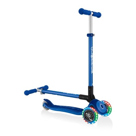 Hulajnoga 3-kołowa Globber Primo Foldable Plus Lights Jr 439-100 Hulajnoga 3-kołowa Globber Primo Foldable Plus Lights Jr 439-100