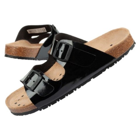 Klapki robocze Abeba Sandals Black W 8088 Klapki robocze Abeba Sandals Black W 8088