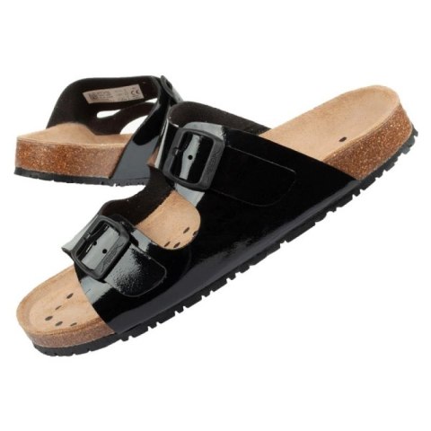 Klapki robocze Abeba Sandals Black W 8088 Klapki robocze Abeba Sandals Black W 8088