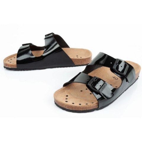 Klapki robocze Abeba Sandals Black W 8088 Klapki robocze Abeba Sandals Black W 8088