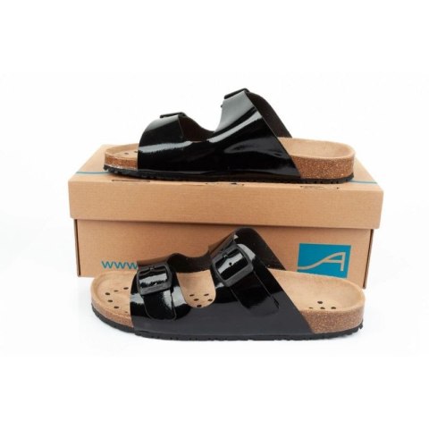 Klapki robocze Abeba Sandals Black W 8088 Klapki robocze Abeba Sandals Black W 8088