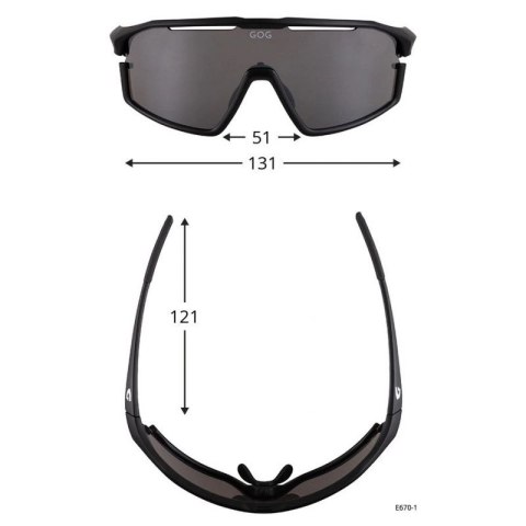 Okulary Gog E670-1 HDX Orion Okulary Gog E670-1 HDX Orion