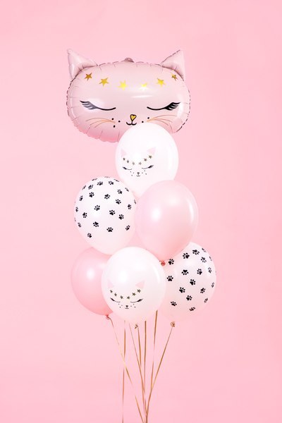 Balony 30cm, Kotek, mix 6szt. SB14P-306-000-6 Balony 30cm, Kotek, mix 6szt. SB14P-306-000-6