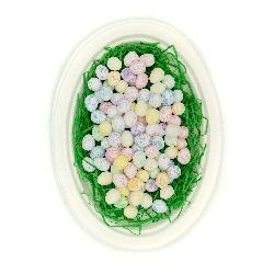 Jajka styropianowe kolorowe nakrapiane 100 szt. wys. 1,8 cm | WPJ-8789 Jajka styropianowe kolorowe nakrapiane 100 szt. wys. 1,8 cm | WPJ-8789