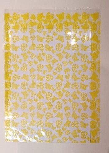 Torba foliowa 25 x 35 cm Wielkanocna 25szt D2 Torba foliowa 25 x 35 cm Wielkanocna 25szt D2