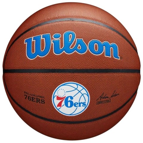 Piłka do koszykówki Wilson Team Alliance Philadelphia 76ers Ball WTB3100XBPHI Piłka do koszykówki Wilson Team Alliance Philadelphia 76ers Ball WTB3100XBPHI