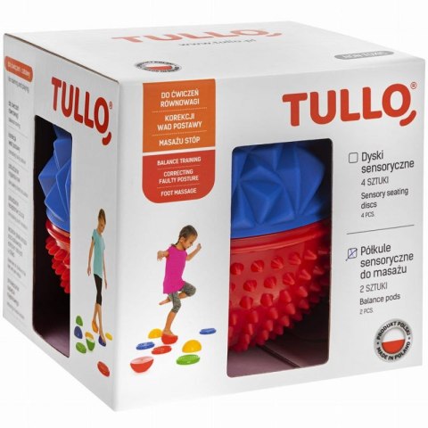 Półkule sensoryczne jeż/diament Tullo 2 szt. 483 Półkule sensoryczne jeż/diament Tullo 2 szt. 483