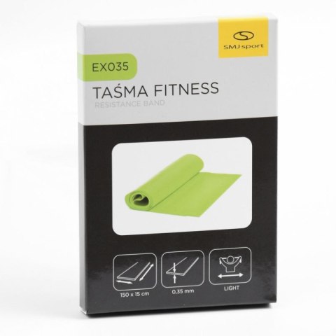 Taśma guma oporowa SMJ Sport fitness Light 0.35 mm EX035 Taśma guma oporowa SMJ Sport fitness Light 0.35 mm EX035
