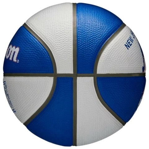 Piłka Wilson NBA Team Retro Brooklyn Nets Mini Ball WTB3200XBBRO Piłka Wilson NBA Team Retro Brooklyn Nets Mini Ball WTB3200XBBRO