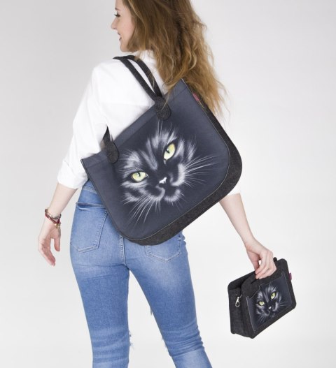 Torba filcowa LADY XL antracyt - Nero Torba filcowa LADY XL antracyt - Nero