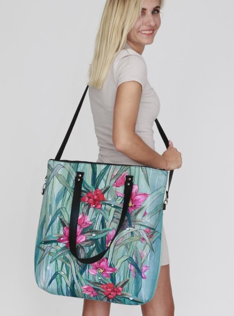 Torba shopper MAXA - Fiori Torba shopper MAXA - Fiori