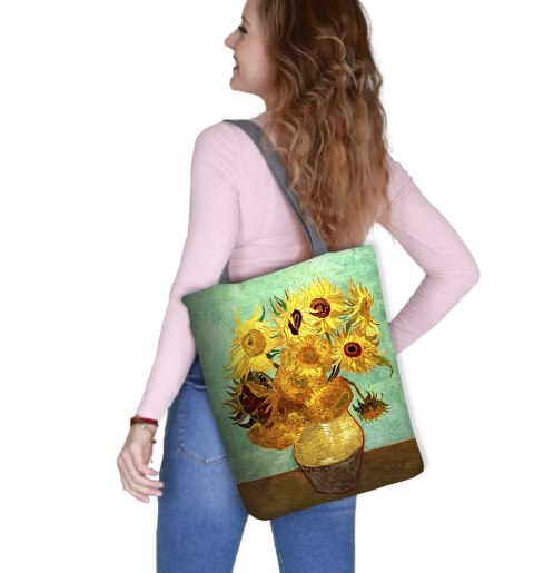 Torebka płócienna SUNNY - Sunflowers Torebka płócienna SUNNY - Sunflowers