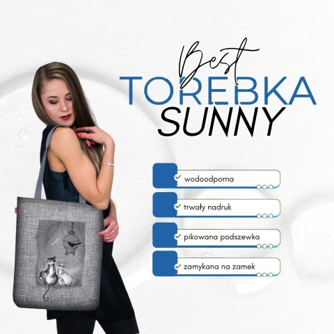 Torebka płócienna SUNNY - Two Cats Torebka płócienna SUNNY - Two Cats