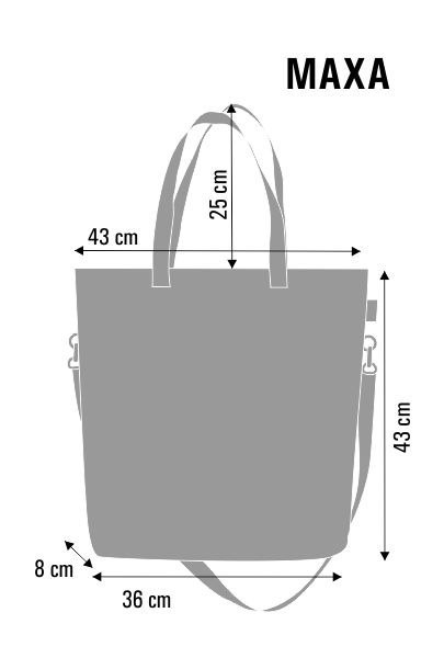 Torba shopper MAXA - Amazonia Torba shopper MAXA - Amazonia