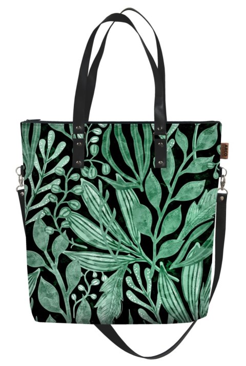 Torba shopper MAXA - Green Night Torba shopper MAXA - Green Night