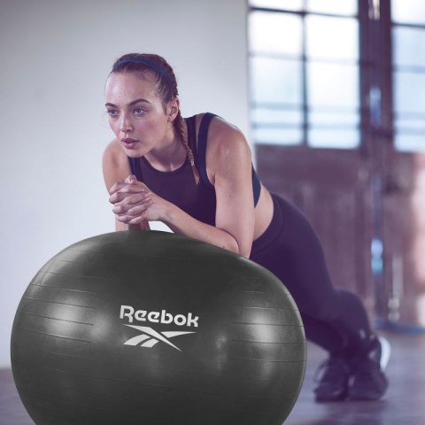Piłka gimnastyczna Reebok 55cm RAB-12015BK Piłka gimnastyczna Reebok 55cm RAB-12015BK