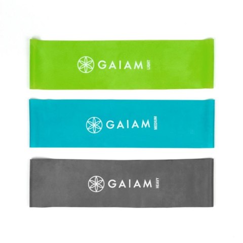 Zestaw gum treningowych Gaiam 63578 Zestaw gum treningowych Gaiam 63578