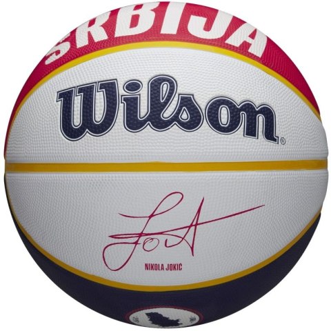 Piłka Wilson NBA Player Local Nikola Jokic do kosza WZ4006701XB Piłka Wilson NBA Player Local Nikola Jokic do kosza WZ4006701XB