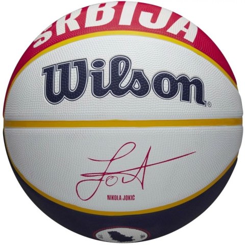 Piłka Wilson NBA Player Local Nikola Jokic do kosza WZ4006701XB Piłka Wilson NBA Player Local Nikola Jokic do kosza WZ4006701XB