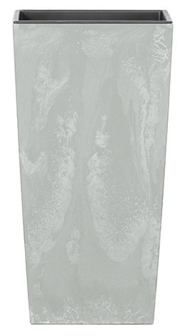 Doniczka z wkładem URBI SQUARE Beton Effect 14xh26,5cm beton Doniczka z wkładem URBI SQUARE Beton Effect 14xh26,5cm beton