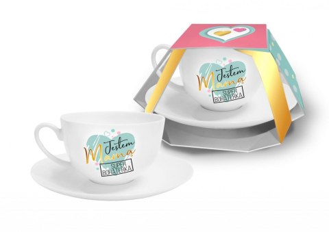 Filiżanka 250ml JESTEM MAMĄ Filiżanka 250ml JESTEM MAMĄ