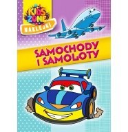 Kolorowanka + naklejki ''KIDS ZONE'' Samochody i samoloty Kolorowanka + naklejki ''KIDS ZONE'' Samochody i samoloty