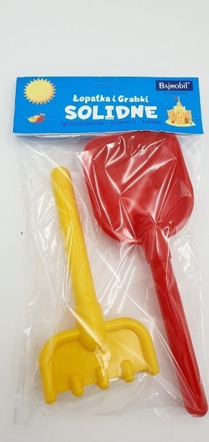 Łopatka+grabki plastikowe Łopatka+grabki plastikowe