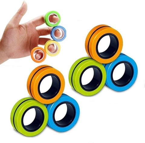 Pierścienie magnetyczne odstresowujące FIDGET SPINNER Pierścienie magnetyczne odstresowujące FIDGET SPINNER
