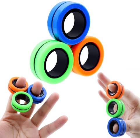 Pierścienie magnetyczne odstresowujące FIDGET SPINNER Pierścienie magnetyczne odstresowujące FIDGET SPINNER