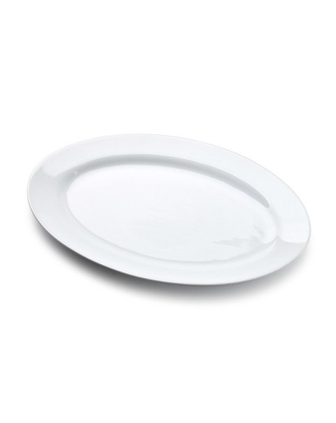 Półmisek owalny biała porcelana BASIC 30x20xh2.2cm Półmisek owalny biała porcelana BASIC 30x20xh2.2cm