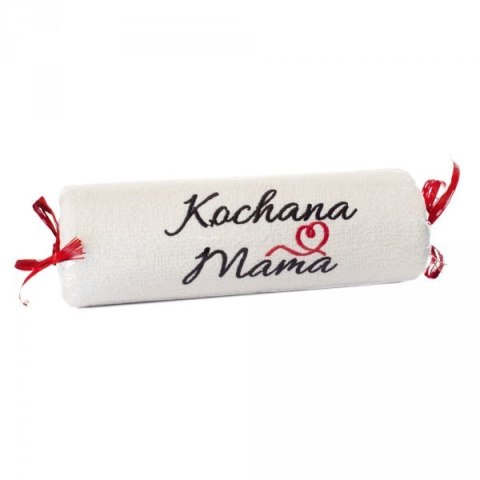 Ręcznik ecru cukierek z haftem "Kochana Mama" Ręcznik ecru cukierek z haftem "Kochana Mama"