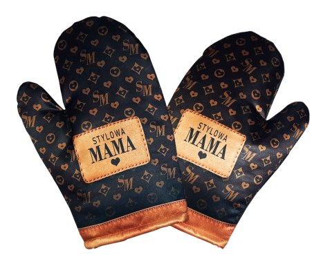 Rękawica kuchenna Glamour stylowa Mama R72 Rękawica kuchenna Glamour stylowa Mama R72