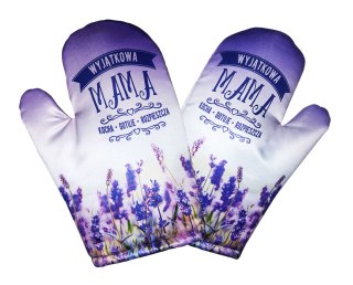 Rękawica kuchenna Lawenda Wyjątkowa Mama R73