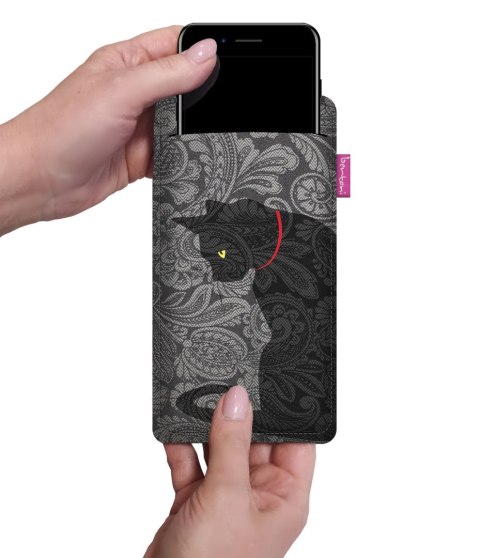 Etui na smartfon XXL antracyt KLEKS Etui na smartfon XXL antracyt KLEKS