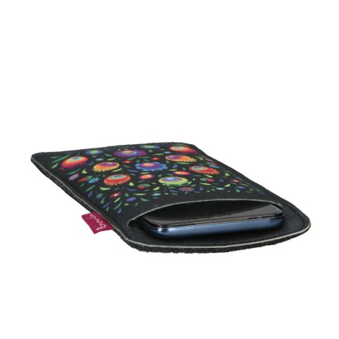 Etui na smartfon XXL antracyt OBEREK Etui na smartfon XXL antracyt OBEREK
