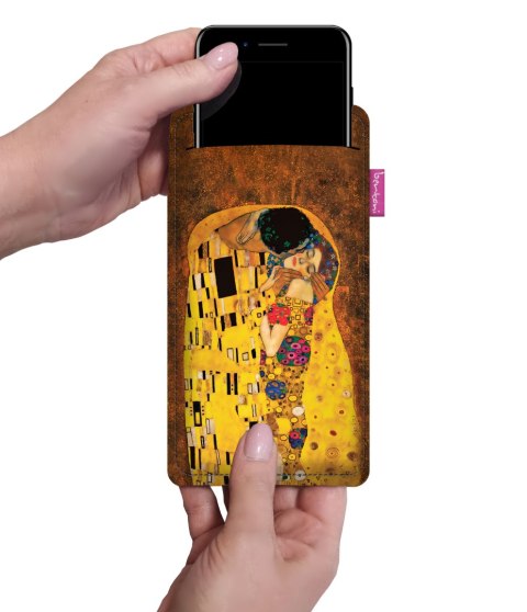Etui na smartfon XXL antracyt POCAŁUNEK Etui na smartfon XXL antracyt POCAŁUNEK