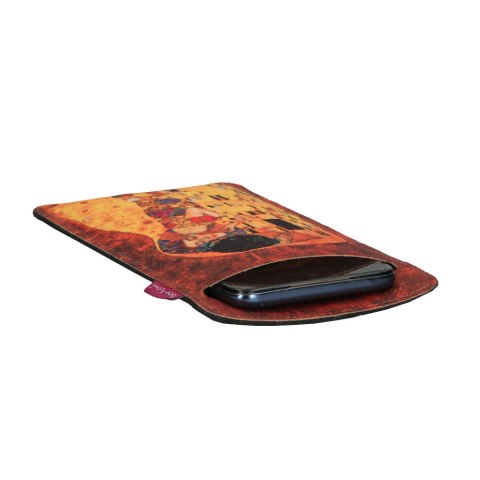Etui na smartfon XXL antracyt POCAŁUNEK Etui na smartfon XXL antracyt POCAŁUNEK
