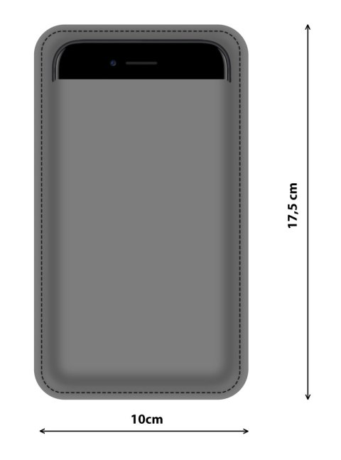 Etui na smartfon antracyt Femina Etui na smartfon antracyt Femina