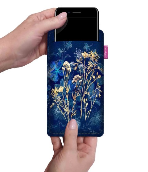 Etui na smartfon antracyt MIDNIGHT