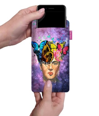 Etui na smartfon antracyt SAPIA