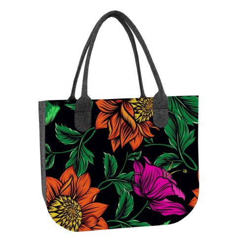Torba filcowa LADY XL antracyt - Bella Torba filcowa LADY XL antracyt - Bella