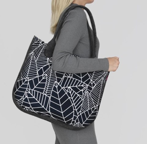 Torba filcowa LADY XL antracyt - Laurel Torba filcowa LADY XL antracyt - Laurel