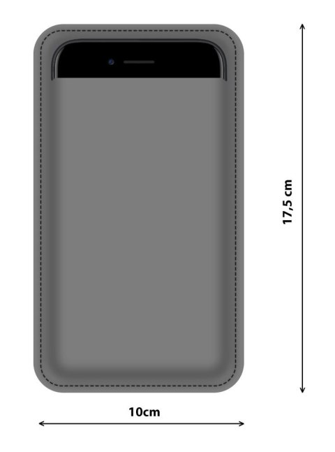Etui na smartfon antracyt VALENTINE HEARTS Etui na smartfon antracyt VALENTINE HEARTS