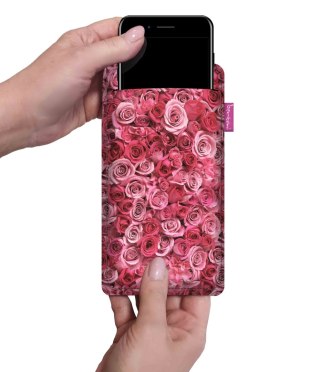 Etui na smartfon antracyt VALENTINE ROSES
